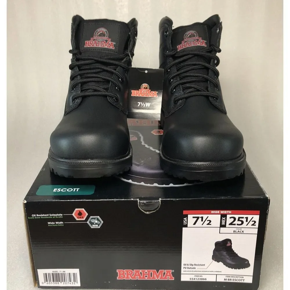 Brahma Escott Men's Soft Toe 6